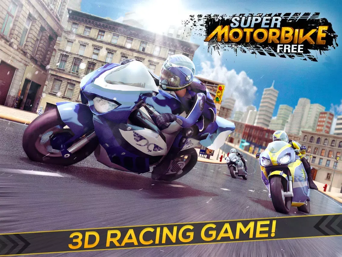 Super Motor Bike Racing . Fast Moto Simulator iPad  Ekran Görüntüleri