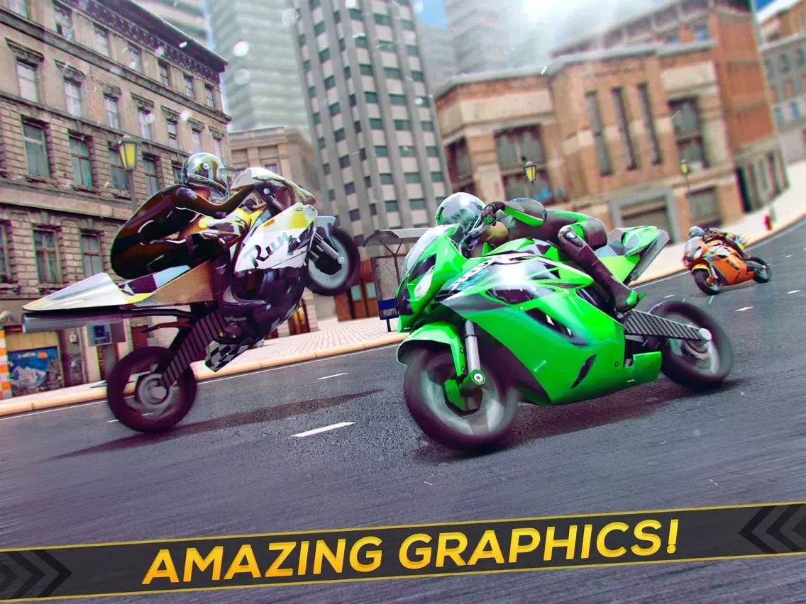 Super Motor Bike Racing . Fast Moto Simulator iPad  Ekran Görüntüleri