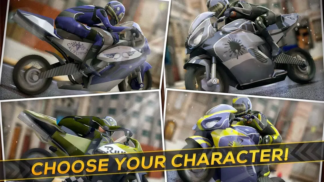 Super Motor Bike Racing . Fast Moto Simulator Ekran Görüntüleri