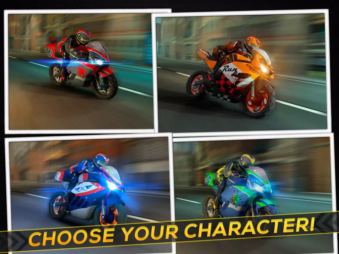 Top Superbikes Racing . Free Furious Motorcycle Races Game for Kids iPad  Screenshots