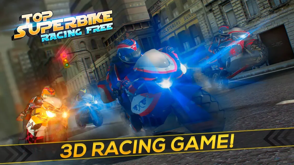 Top Superbikes Racing . Free Furious Motorcycle Races Game for Kids Screenshots