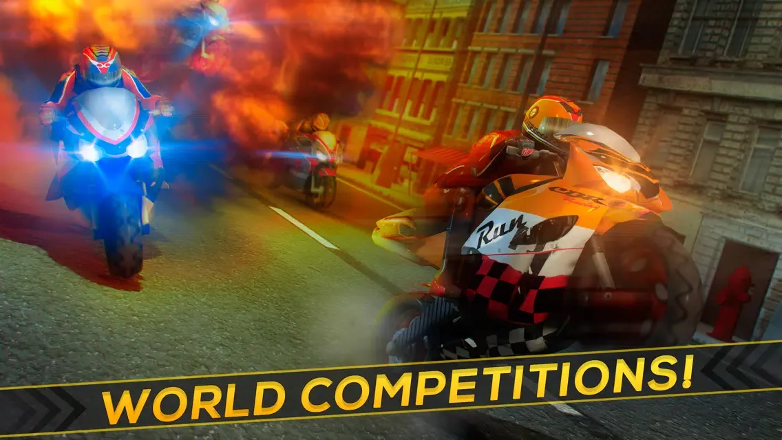 Top Superbikes Racing . Free Furious Motorcycle Races Game for Kids Screenshots
