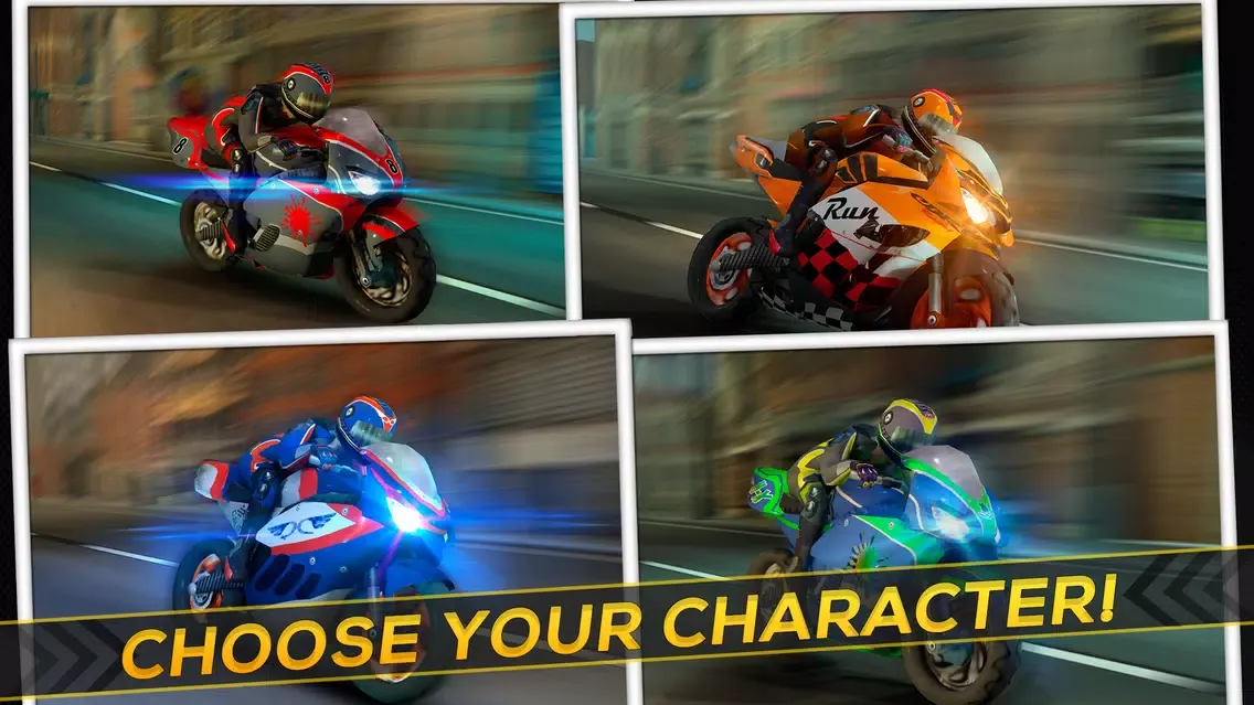 Top Superbikes Racing . Free Furious Motorcycle Races Game for Kids Screenshots