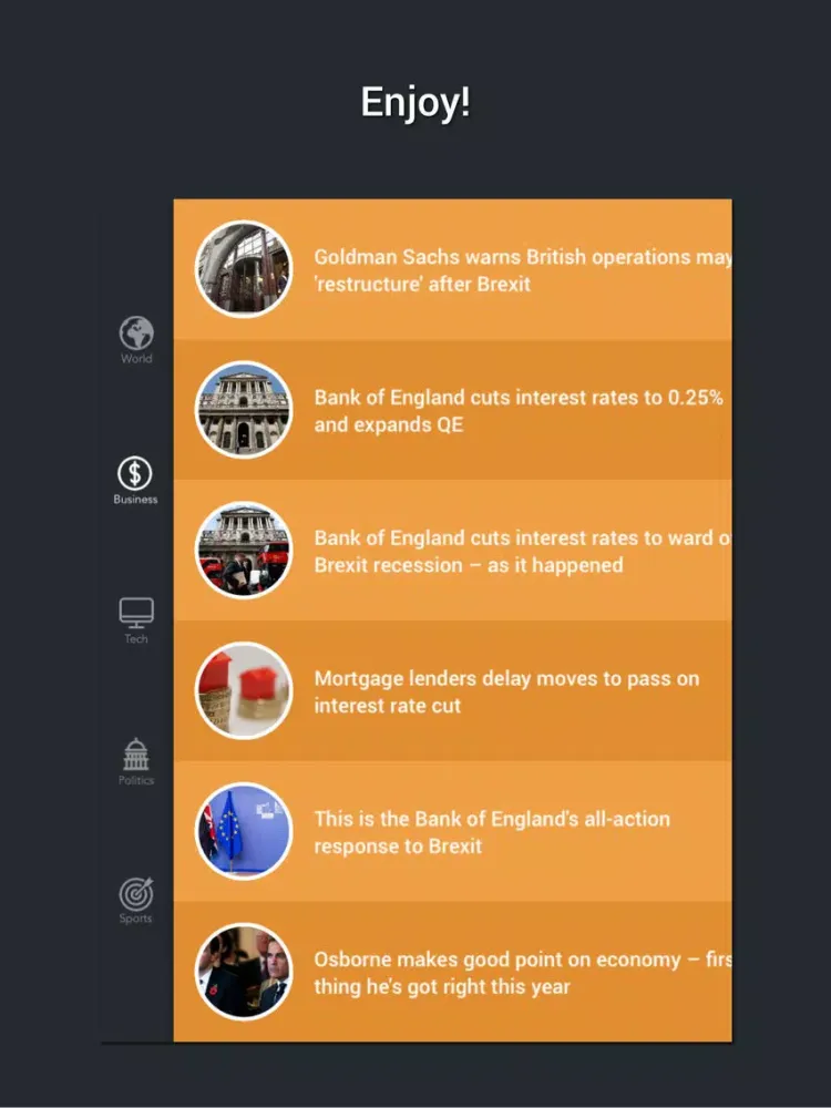 NewsPeek - Top Headlines iPad  স্ক্রিনশট