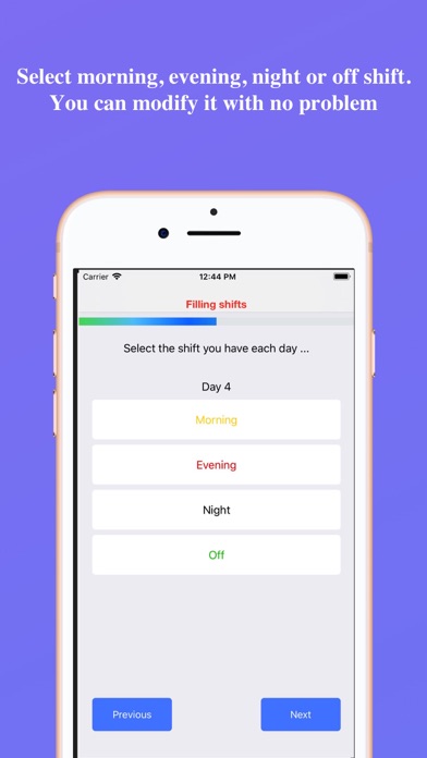 Work-Calendar Screenshots