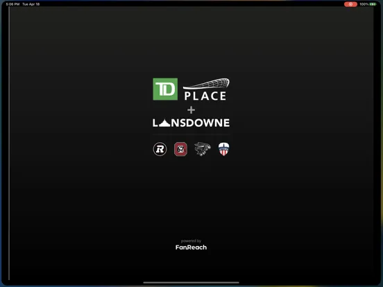Capturas de tela do TD Place + Lansdowne App iPad 