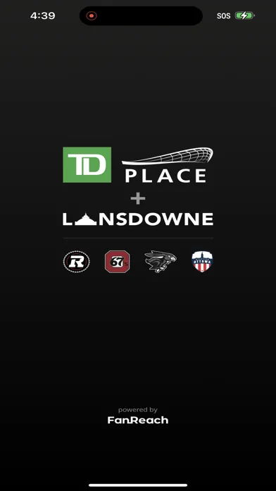 Capturas de tela do TD Place + Lansdowne App