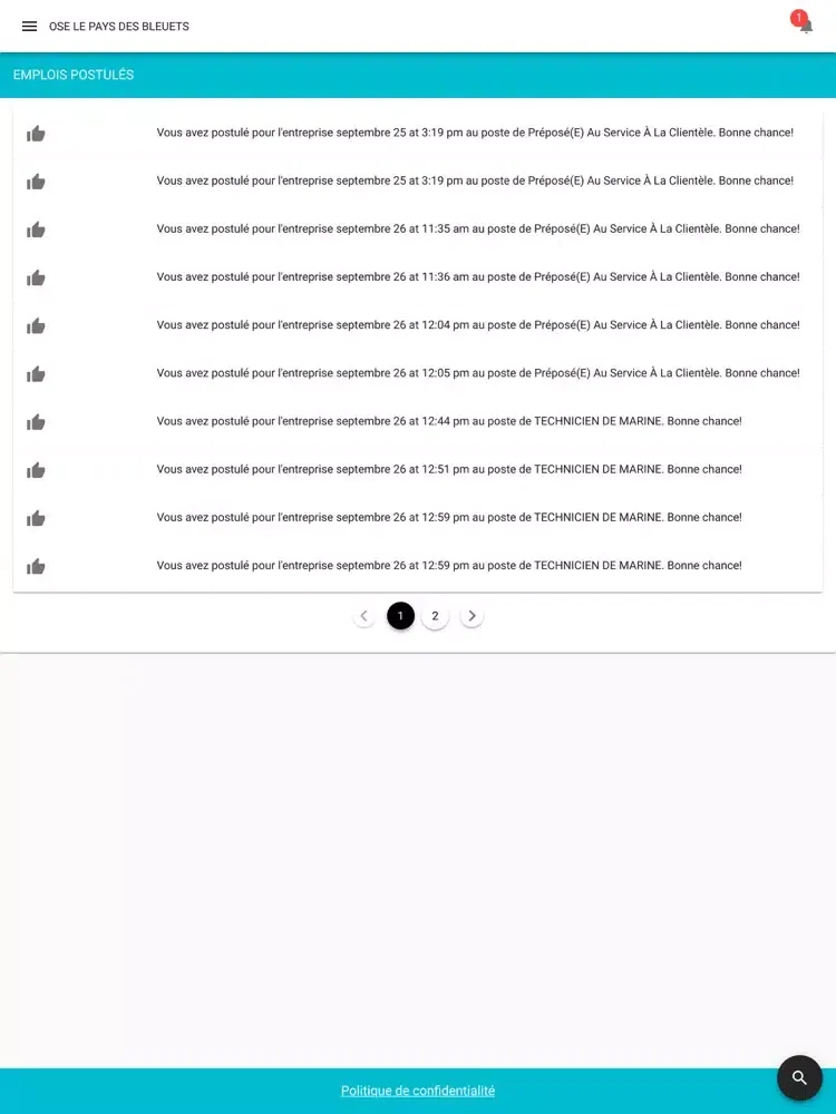Ose le pays des bleuets iPad  Screenshots