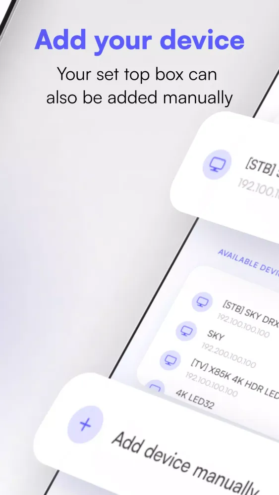 Remote For Sky, SkyQ, Sky+ HD Screenshots