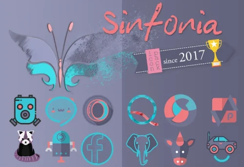 Sinfonia Icon Pack Pure design-screenshot-1