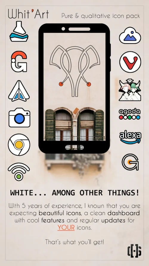 WhitArt Icon Pack-screenshot-1