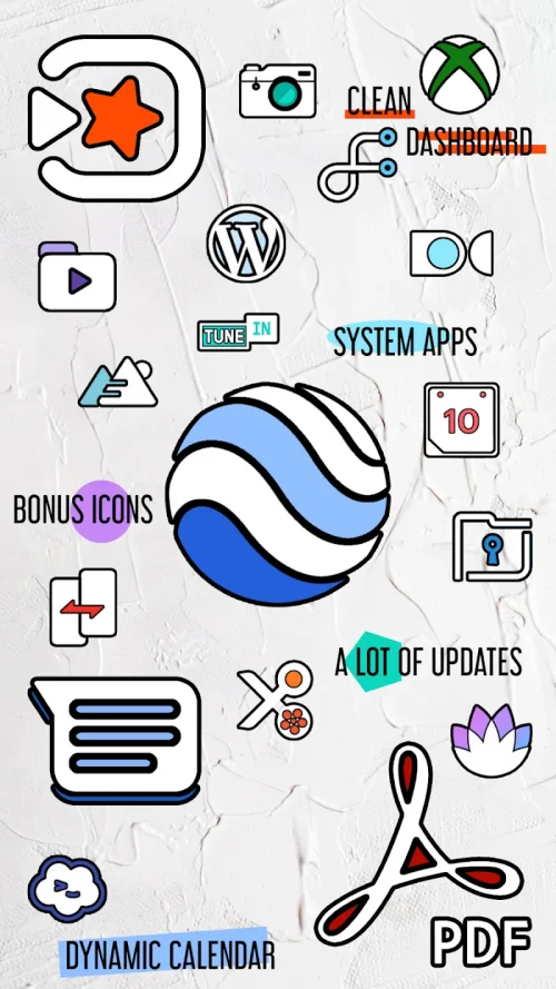 WhitArt Icon Pack-screenshot-3