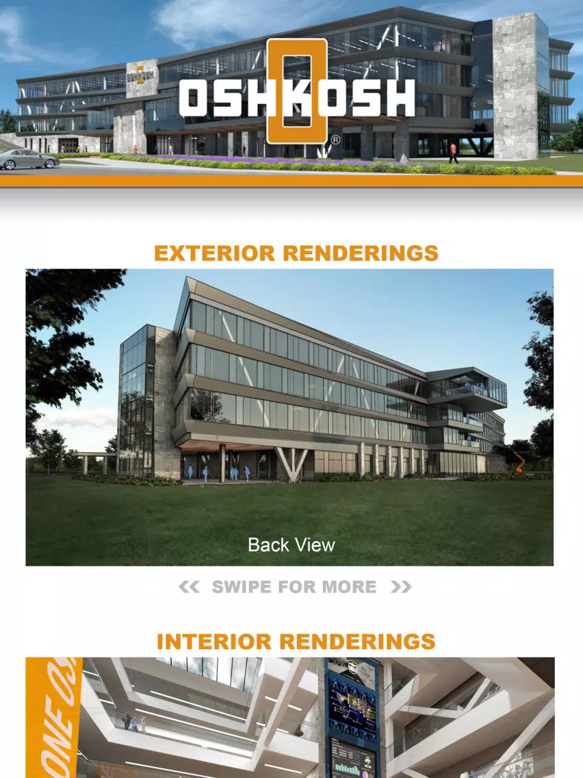 Oshkosh HQ iPad 应用截图