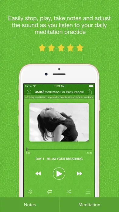 Ảnh chụp màn hình của Meditation for Busy People