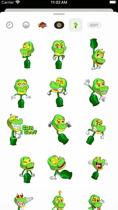 Al Al Green Alligator Stickers Ekran Görüntüleri