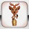 Bam Bam Golden Deer Stickers