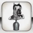 Stali Hunk Horse Stickers