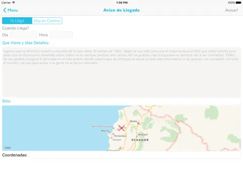 Ayuda Terremoto iPad  سکرین شاٹس