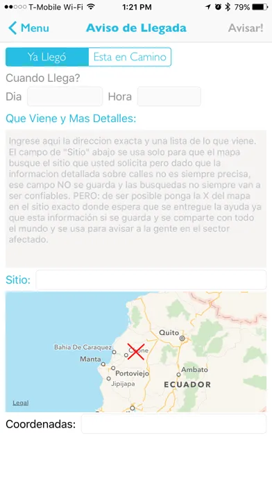 Ayuda Terremoto سکرین شاٹس