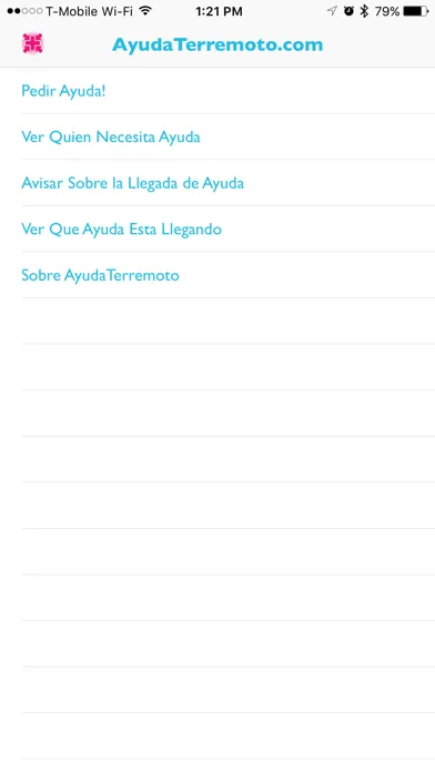Ayuda Terremoto سکرین شاٹس
