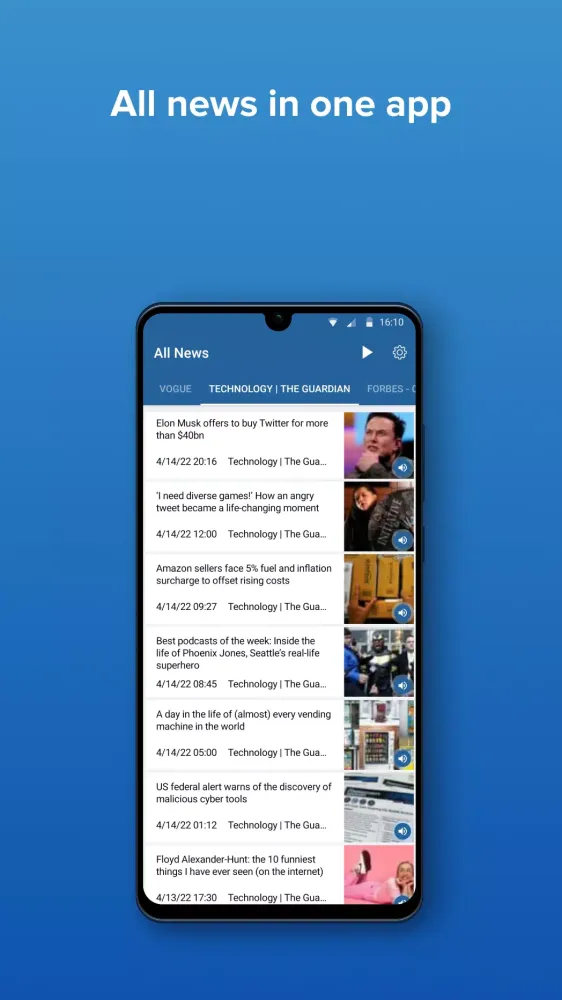 All News应用截图