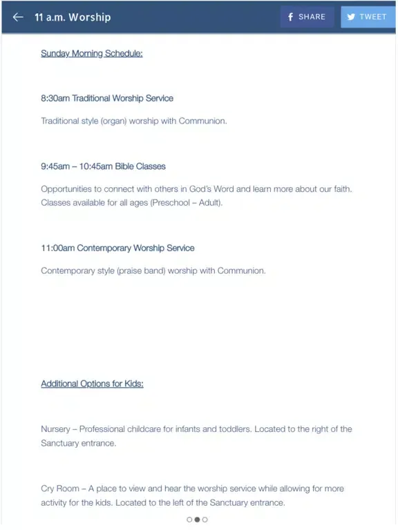OSL McKinney iPad  Screenshots