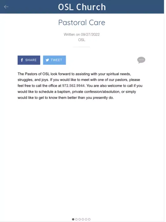 OSL McKinney iPad  Screenshots