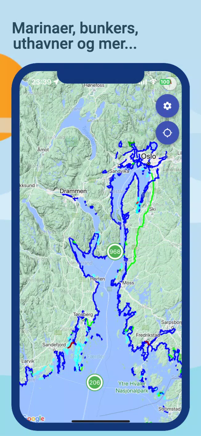 Oslofjorden Tour Guide Screenshots