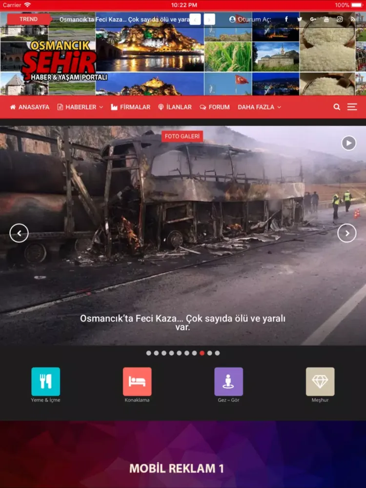 Osmancık iPad 应用截图