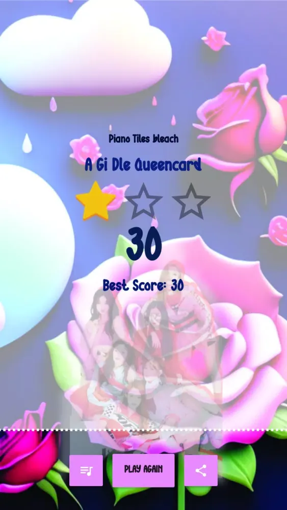 Gidle - Queencard Piano Game Screenshots