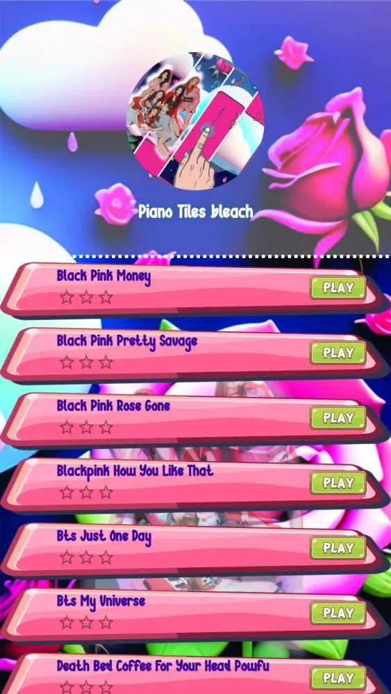 Gidle - Queencard Piano Game Screenshots