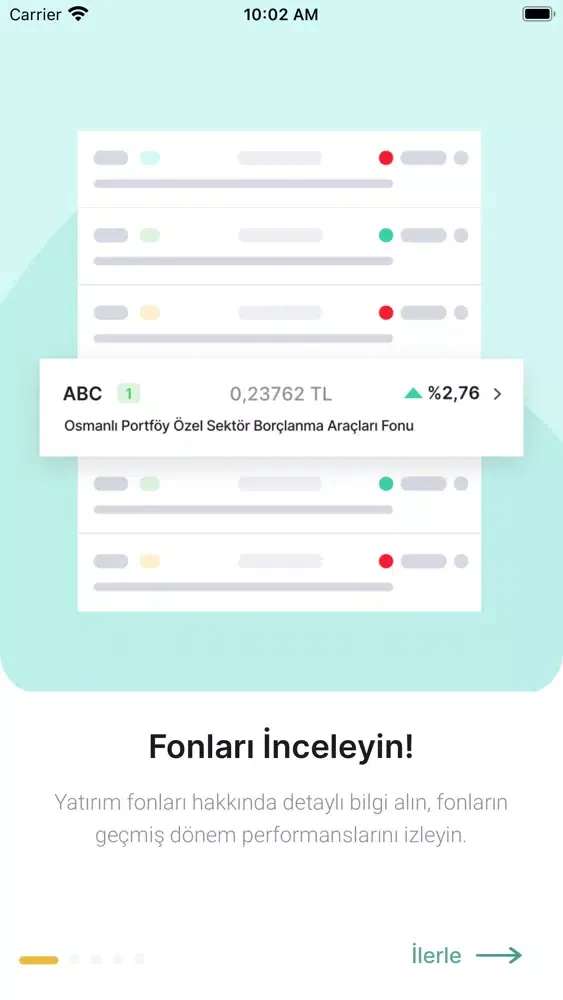 Capturas de tela do YatırımDirekt