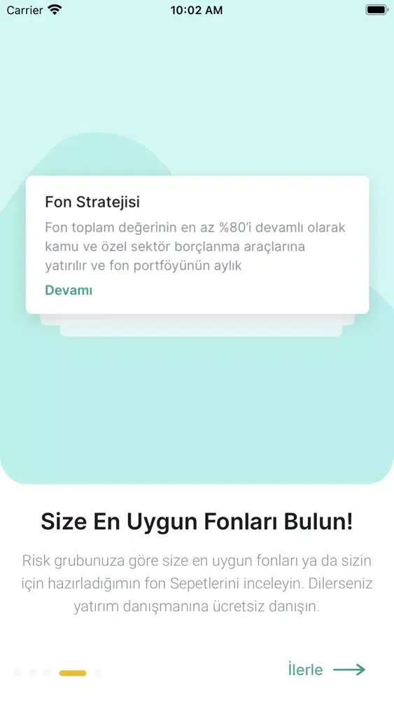 Capturas de tela do YatırımDirekt