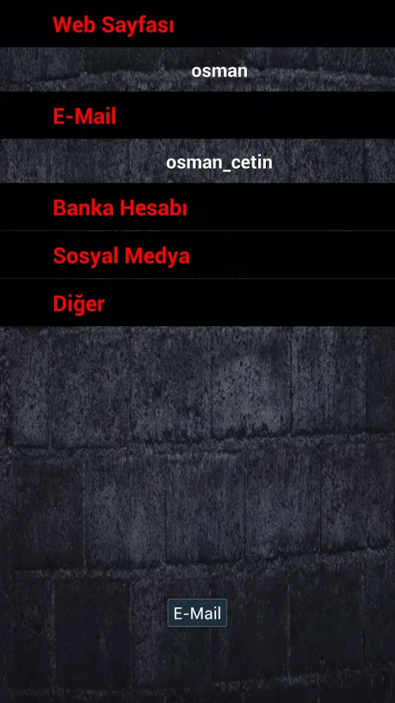 Password Reminder Screenshots