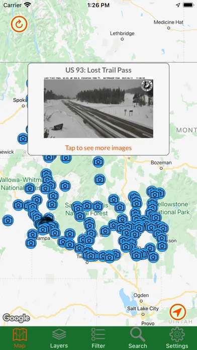 Captures d'écran de Idaho Traveler