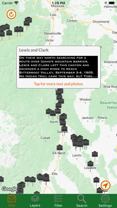 Captures d'écran de Idaho Traveler