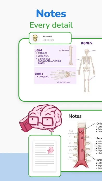 ภาพหน้าจอของ Osmosis: Medical School Notes