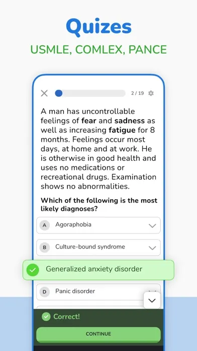 ภาพหน้าจอของ Osmosis: Medical School Notes