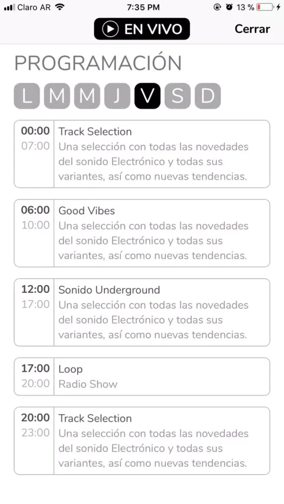 Скриншоты Hardgroup Radio