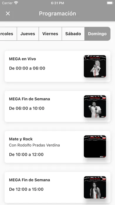Radio Mega Mar del Plata 101.7應用截圖