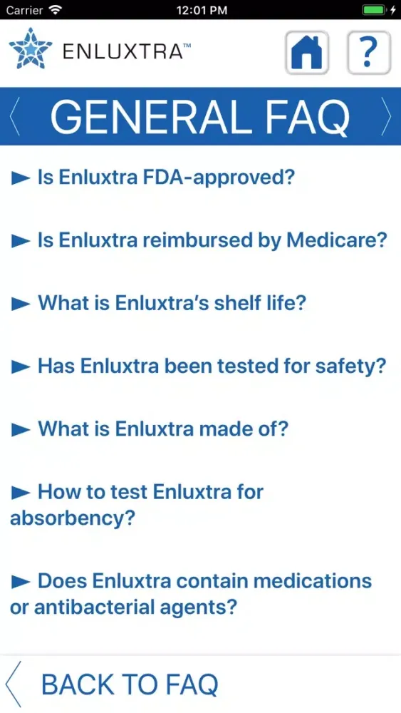 ENLUXTRA "ANY Wound" dressing Ekran Görüntüleri