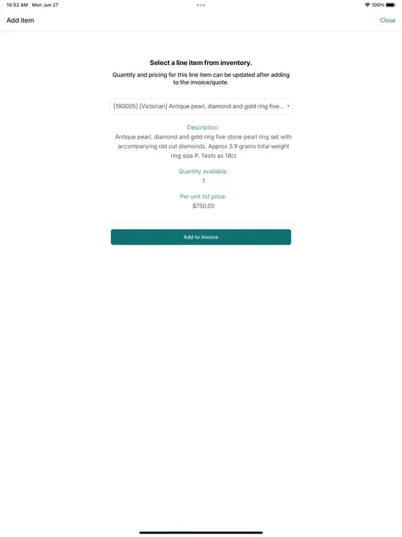 OSOBooks - Invoices/Accounting iPad 应用截图