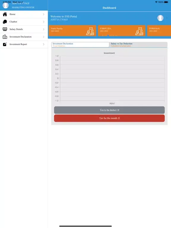 Onex ESS iPad 应用截图