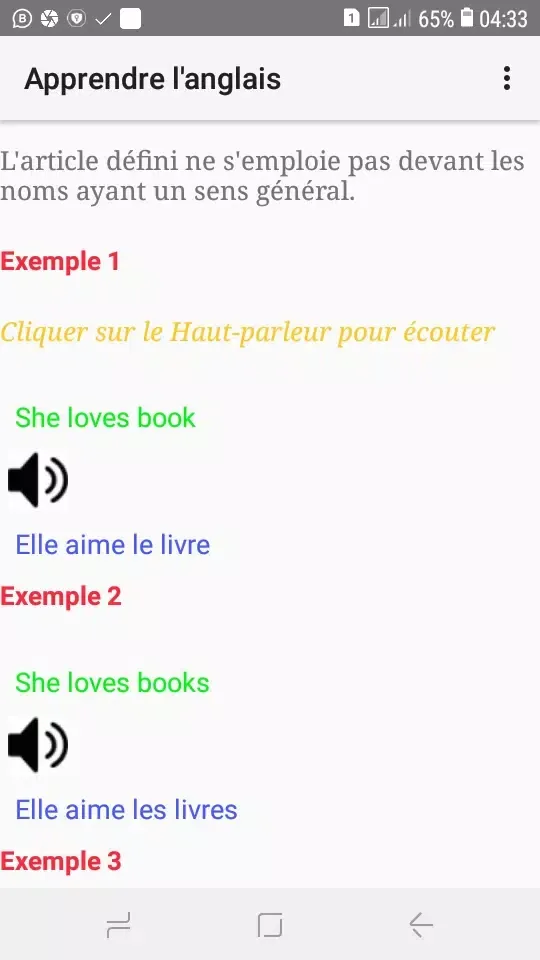 Apprendre l'anglais Ekran Görüntüleri