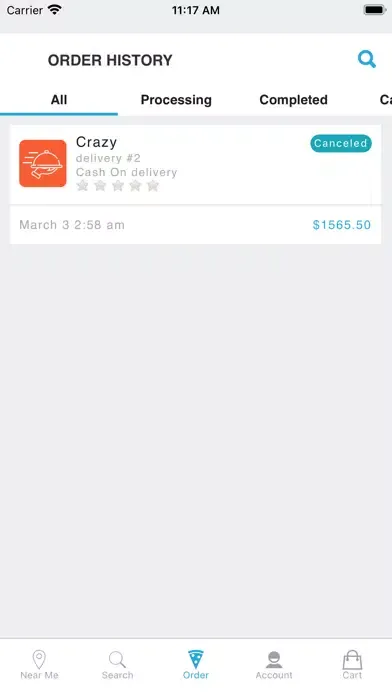 Capturas de pantalla de Osprey: Food Delivery