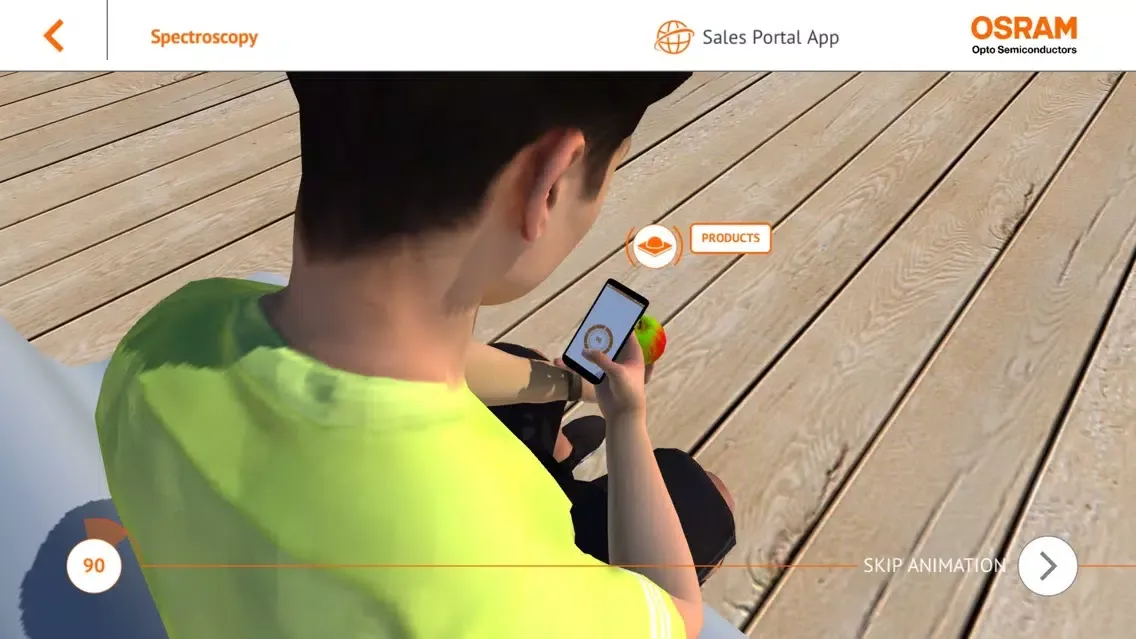 Capturas de tela do OSRAM Industry and Mobile