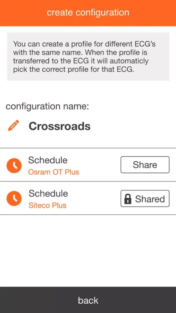 Tangkapan layar OSRAM LumIdent App