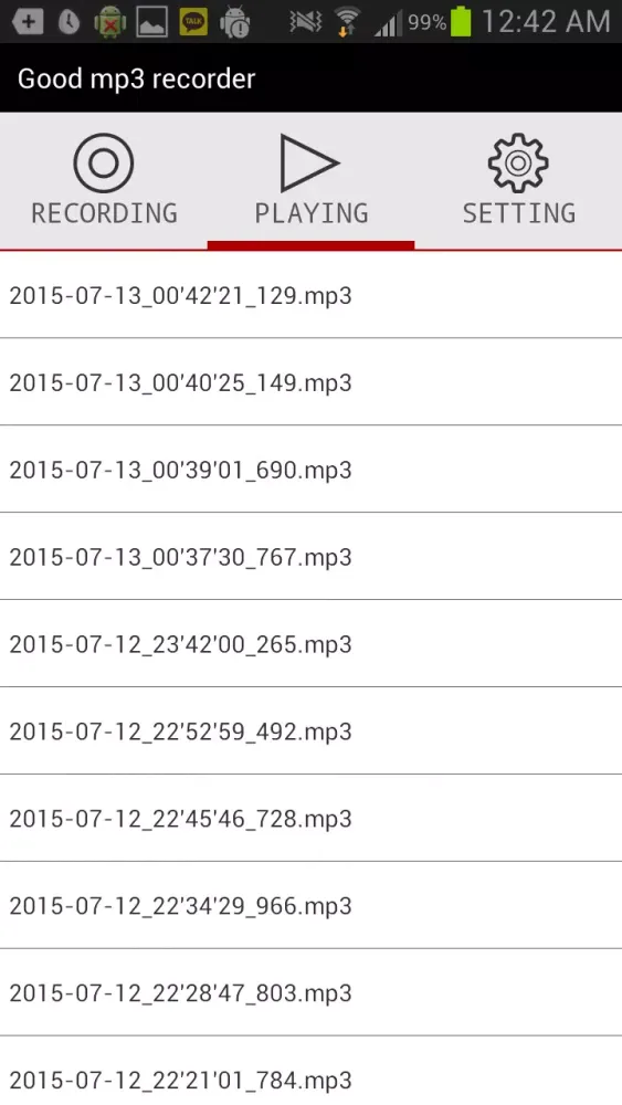 Good mp3 recorder应用截图