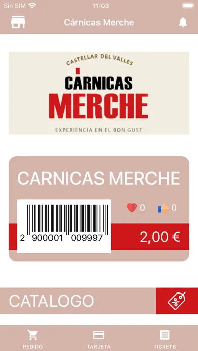 Ảnh chụp màn hình của Cárnicas Merche