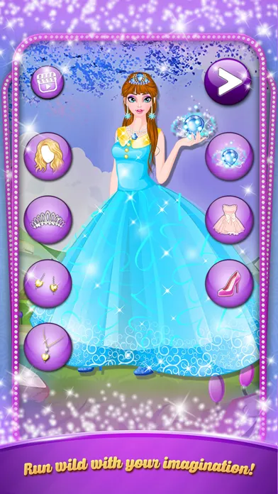 Princess Dresses: Frozen Heart Edition স্ক্রিনশট
